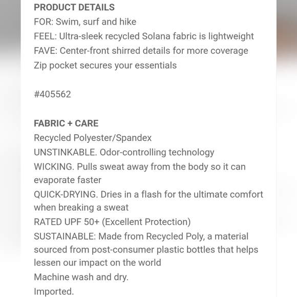 Athleta Crosscurrent UPF 50+ Jacket Size Small Green Ruched Back Pocket - Picture 4 of 13